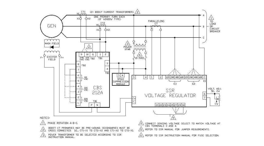 Typical Interconnection Diagram for CBS 212A