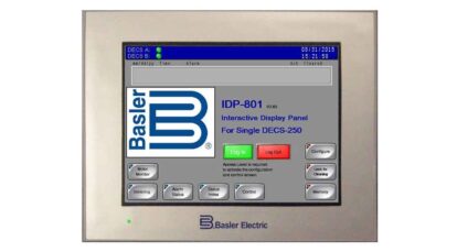 IDP-801 Interactive Display Panel Home Screen